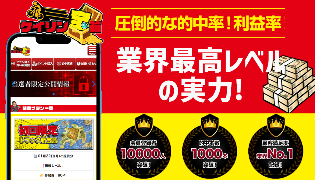 ケイリン宝箱徹底調査