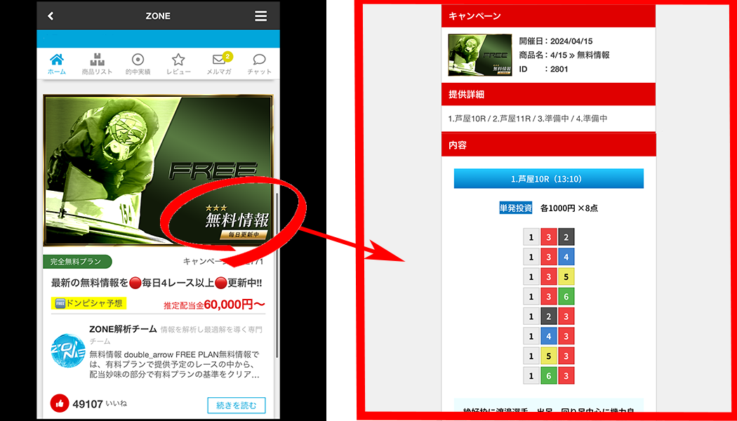 毎日4レース以上！完全無料