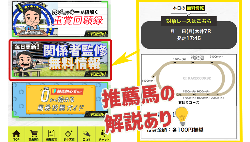 365日無料！買い目予想配信