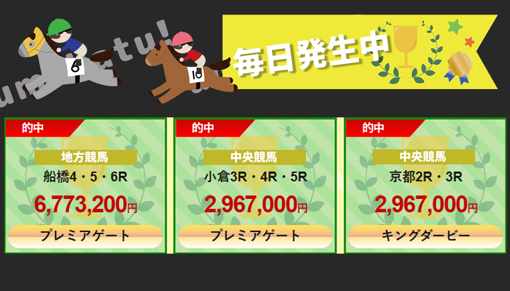 100万以上の配当は毎日発生中