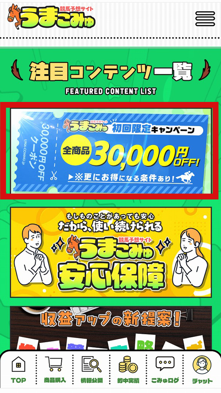 公式サイトをチェック